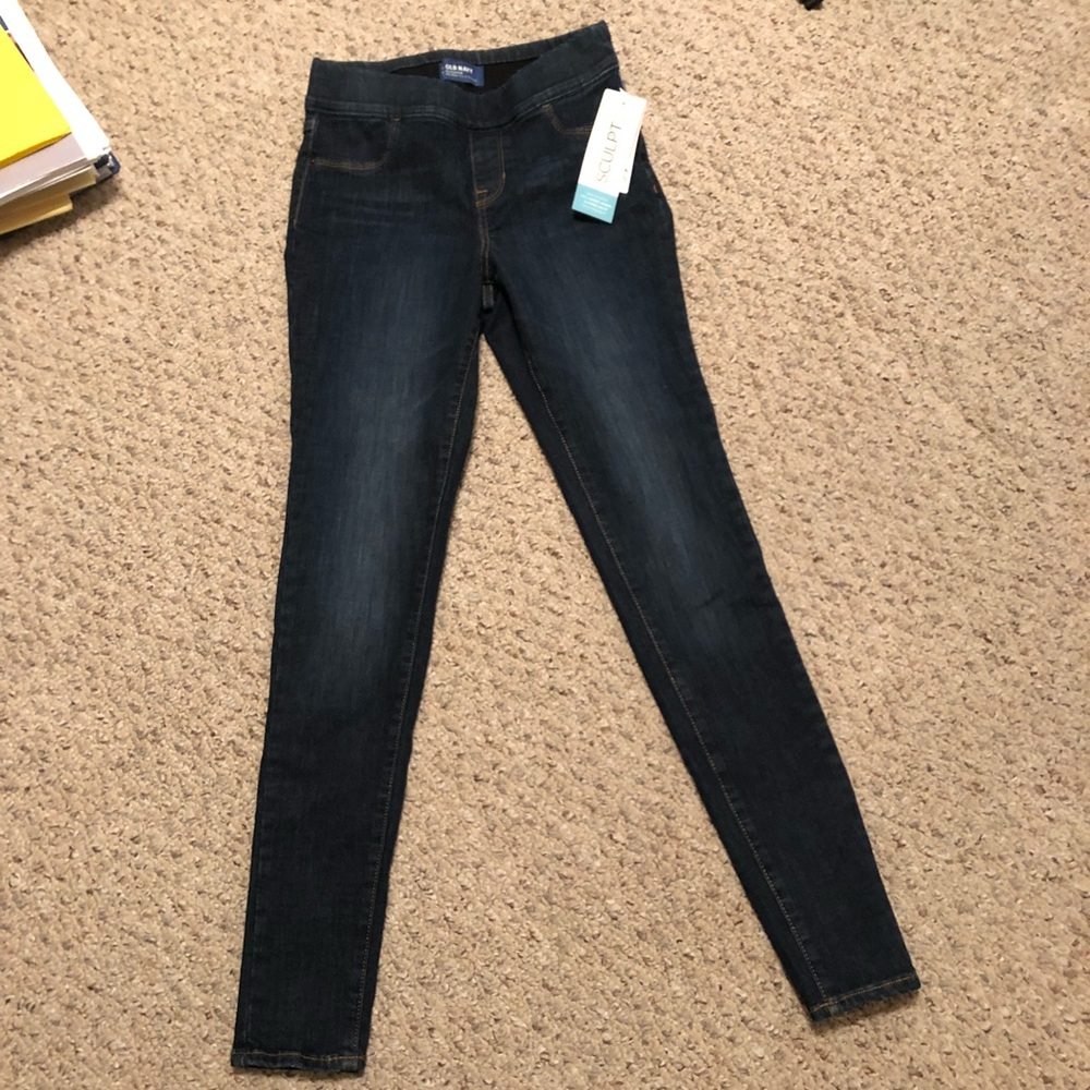 Old navy rockstar sculpting jeans